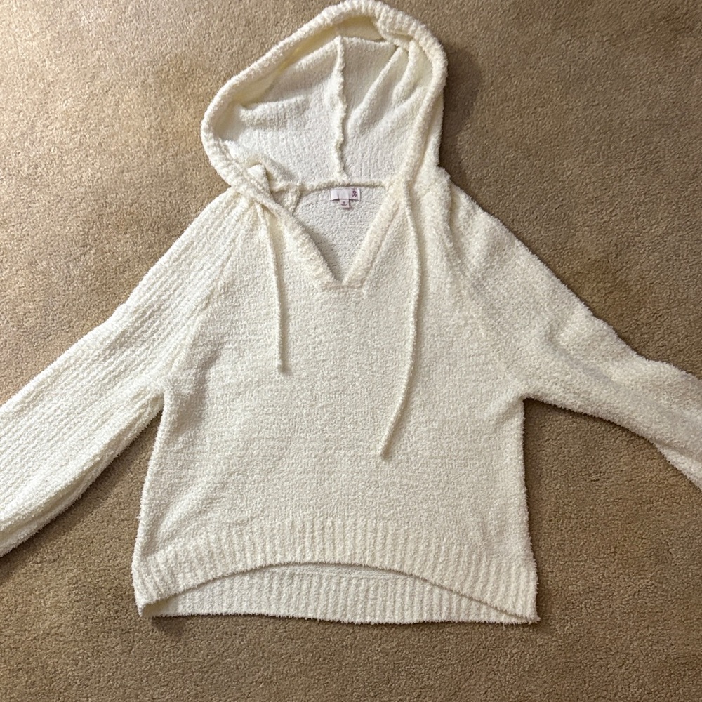 Cozy Cream Hooded Sweater